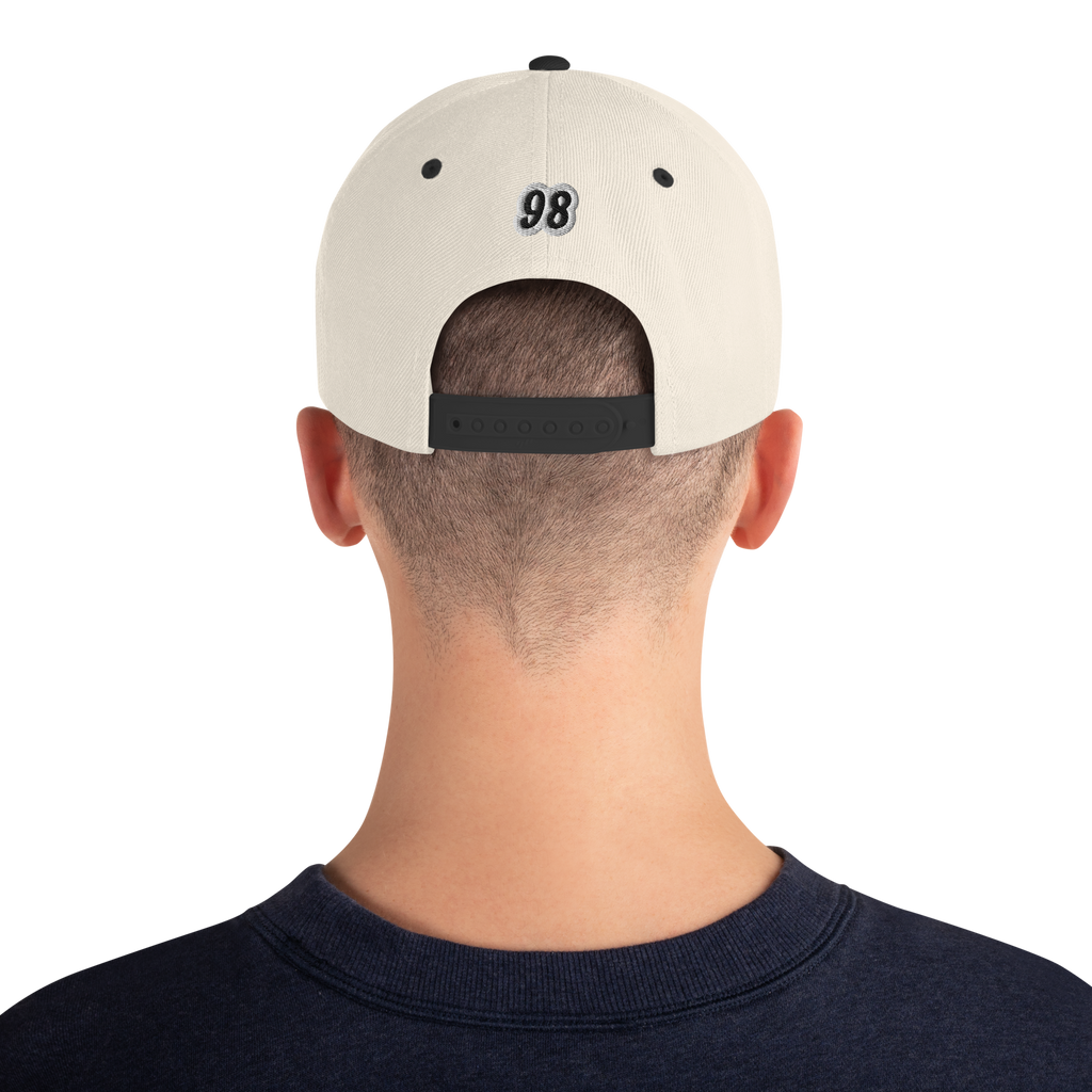 NeonNotes Connor Bedard Team Canada Hockey Embroidered Snapback Hat